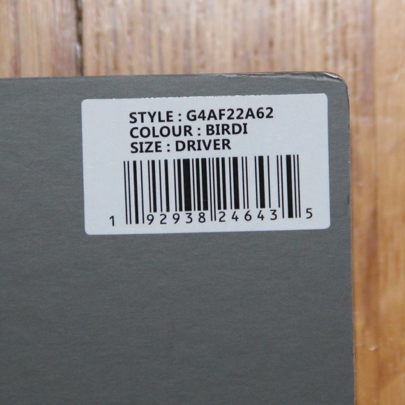 G/Fore Camo Velour-Lined Golf Driver Headcover Wood Cover Blue Red - Picture 4 of 4